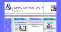 Desktop Screenshot of cassidymg.com